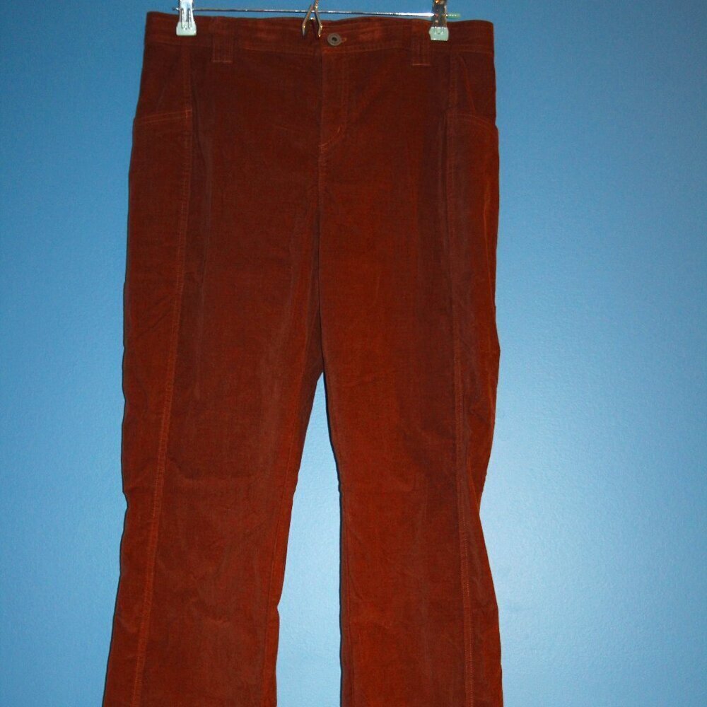 KUHL LYDIA CORD PANT RG Inseam WOMENS 12 NWT Cotton Modest